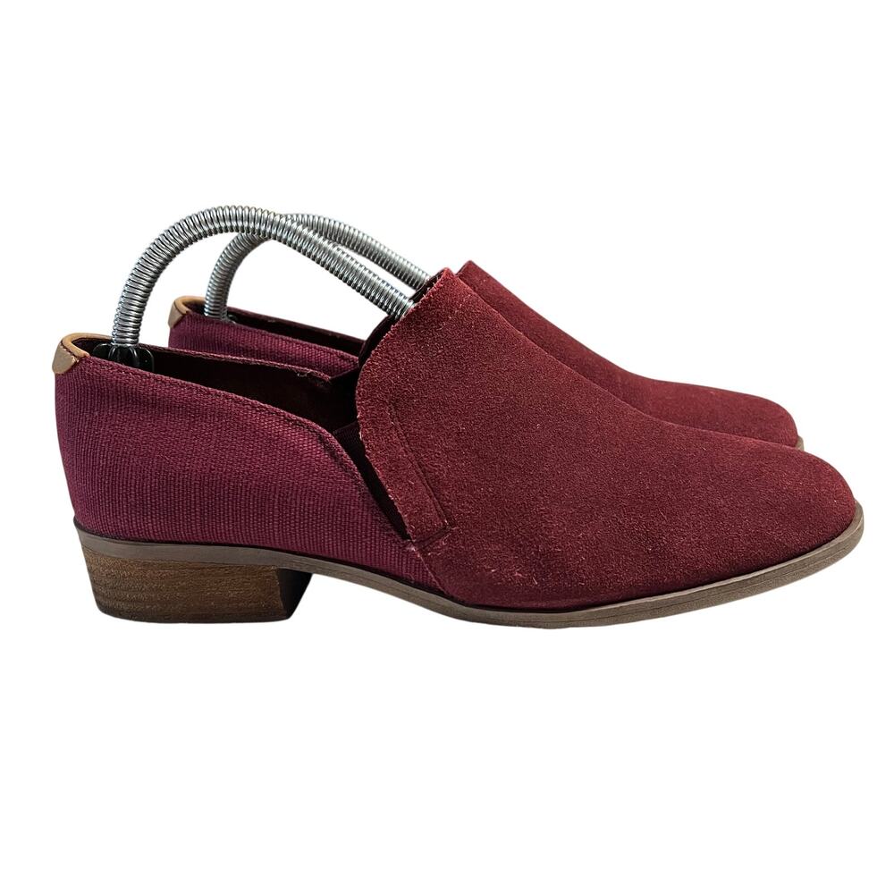 TOMS Women's Shaye Ankle Bootie Size 10 Boots Colorful Hipster Winter Twee Work